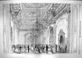 Original Old Antique Print 1859 Opening Ball New Assembly Rooms Manchester 19th