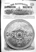 Original Old Antique Print 1860 Testimonial Sir John Pakington City Wo Victorian