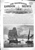 Original Old Antique Print 1860 Biff Pirates Attacking Spanish Ship Victorian