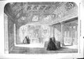 Original Old Antique Print 1860 Chamber Mary Medicis Palace Luxembourg Paris
