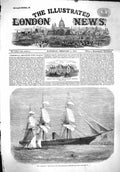Antique Old Print *3786 1860 Himalaya Troop Ship Armstrong Batteries China
