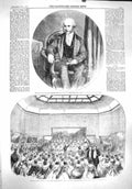 Antique Print *3785 1860 Sir William Charles Ross Soiree Fine Arts Gallery