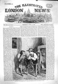Original Old Antique Print 1860 Children Music Lesson Fl 19th Century