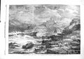 Old Antique Print 1860 Tantallon Castle Ruins Ship Wreck Beach Syer Art 19th