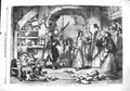 Old Antique Print 1860 Miss Flite Wards Jarndyce Lord Chancellor Fine Art 19th