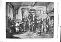 Old Antique Print 1860 Philharmonic Society Rehearsal Music Instruments 19th