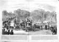Old Antique Print 1860 Funeral Procession Prince Jerome Concorde Paris 0 19th