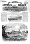 Old Antique Print 1860 Niagara Falls America Rapids Sicily Faro Messina 19th