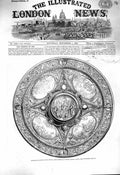 Original Old Antique Print 1860 Testimonial Lord Churston Newton Abbott Devon