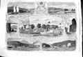 Original Old Antique Print 1860 Prince Wales Fredricton Caton Island Ships John
