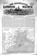 Original Old Antique Print 1860 Map Plan Naples Mediterranean 19th
