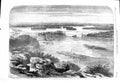 Old Antique Print 1860 Prince Wales Canada City River Ottawa Barrack Hill 19th