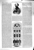Original Old Antique Print 1860 Don Jose Guell Rente Cuba Life Assurance 19th