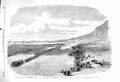 Old Antique Print 1860 Review Troops Cape Town Prince Alfred Sappers War 19th