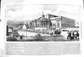 Original Old Antique Print 1860 Free Public Library Museum Liverpool Archi 19th