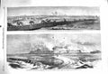 Old Antique Print 1860 Attack Peiho Forts Military Train Tung-Ku War Army 19th