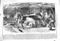 Original Old Antique Print 1860 Gun Practice Board H.M.S. Brilliant Ships Navy