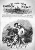 Original Old Antique Print 1861 Lucknow Colonel Greathed Sir Hope Grant Anson