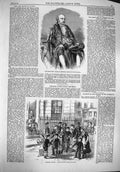 Old Antique Print 1861 Richard Atkinson Lord Mayor Dublin Water Fetching 19th