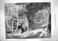 Old Antique Print 1861 Rustic Civility Collins Kensington Musuem Children 19th