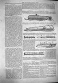 Original Old Antique Print 1861 Chinese War Guns 19th Century