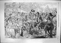 Original Old Antique Print 1861 Restoration King Charles Ii 19th