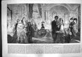 Original Old Antique Print 1861 Rouge Et Noir Dancing Romance Levin Victorian