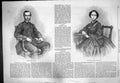 Old Antique Print 1861 Royal Highness Princess Alice Prince Louis Hesse 19th