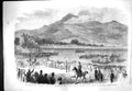 Antique Print Ref.972 1861 Queen Ireland Ross Castle Lakes Killarney Boats