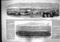 Original Old Antique Print 1861 Prince Wales Curragh Camp Grenadier Guards War