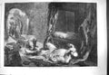 Old Antique Print 1861 Scene Death William Conqueror Bedchamber Gilbert 19th