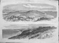 Original Old Antique Print 1861 Devonport Plymouth Keyham Dockyard Fort Tr 19th