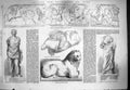Old Antique Print 1861 Frieze Tomb Mausolus Lion Cnidus Mausolus Statue 19th