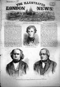 Original Old Antique Print 1861 Captian Wilks San Jacinto Mason Slidell Trent