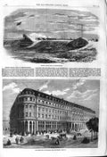Old Antique Print 1862 Testing Guns Shoeburyness Hotel De La Paix Paris 19th