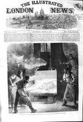 Antique Old Print *3747 1862 Manufacture Armstrong Gun Woolwich Arsenal Coil