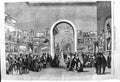 Original Old Antique Print 1862 International Exhibition Picture Gallery Art