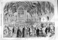 Antique Print *3748 1862 Soiree Social Science Association Westminster Hall
