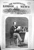 Original Old Antique Print 1862 Portrait Earl Canning Man Fine Art Victorian