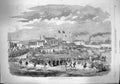Original Old Antique Print 1862 Volunteer Siers Games Sport Liverpol England