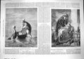 Original Old Antique Print 1862 Baby Cradle Israels First-Born Children Exh 19th