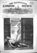 Old Antique Print 1862 Martyr Reign Diocletian International Exhibition 19th