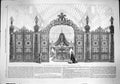 Original Old Antique Print 1862 International Exhibition Colebrookdal Victorian