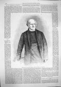 Antique Print *3816 1862 Rev. Charles Thomas Longley Archbishop Canterbury