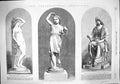 Original Old Antique Print 1862 Statue Brodie Thorneycroft Skipping Girl Daphne