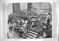 Old Antique Print 1862 International Exhibition Maudslay Engines Valiant 19th