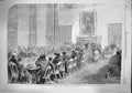 Old Antique Print 1862 Cotton Famine Mill Weaver Workers Clothing Parcels 19th