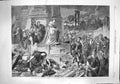 Old Antique Print 1862 Scene Nero Burning Rome International Exhibition 19th