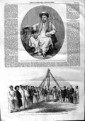 Old Antique Print 1863 Jugonnath Sunkersett Frere Victoria Museum Bombay 19th