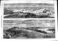 Old Antique Print 1863 Suez Canal Town El-Girsh Rigole Auckland Zealand 19th
